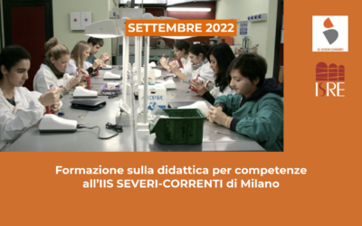 FORMAZIONE SULLA DIDATTICA PER COMPETENZE ALL’IIS SEVERI-CORRENTI DI MILANO