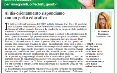 OTTOBRE 2022 – Al dis-orientamento rispondiamo con un patto educativo