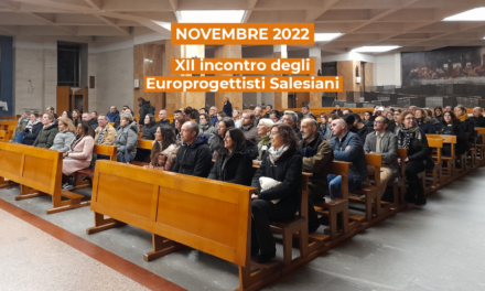 XII Incontro di Progettazione Europea – Istruzione e Formazione Professionale (SDB) a Torino