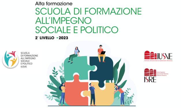 Corso di Alta Formazione all’Impegno sociale e politico: 2° livello