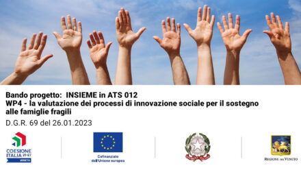 Bando: “WP4 – la valutazione dei processi di innovazione sociale per il sostegno alle famiglie fragili”