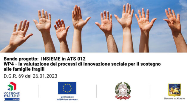 Bando: “WP4 – la valutazione dei processi di innovazione sociale per il sostegno alle famiglie fragili”