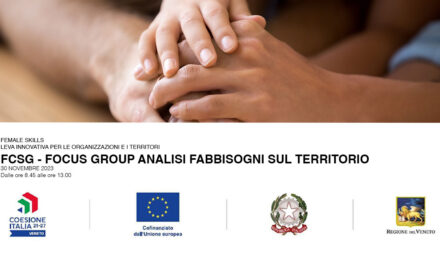 FCSG – Focus Group analisi fabbisogni sul territorio 30 novembre