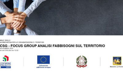 FCSG – Focus Group analisi fabbisogni sul territorio 29 novembre