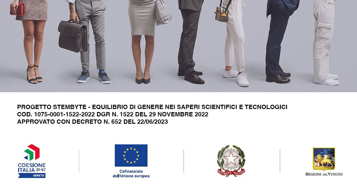Progetto STEMbyte – Equilibrio di genere nei saperi Scientifici e Tecnologici Cod. 1075-0001-1522-2022 – destinatarie occupate