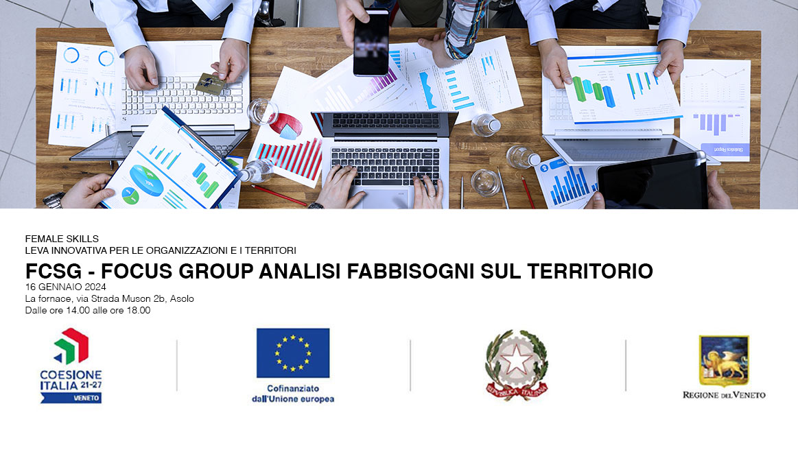 FSCG Focus Group Analisi fabbisogni del territorio 16 Gennaio 2024 ISRE