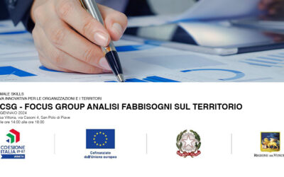 FSCG – Focus Group Analisi fabbisogni del territorio 17 Gennaio 2024