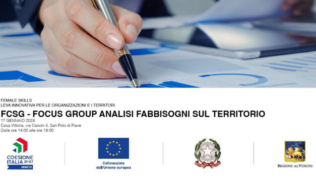 FSCG – Focus Group Analisi fabbisogni del territorio 17 Gennaio 2024