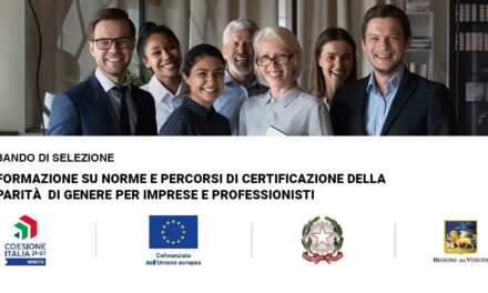 Bando di selezione – Formazione su norme e percorsi di certificazione della parità di genere per imprese e professionisti