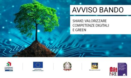 Progetto “SHAKE: VALORIZZARE COMPETENZE DIGITALI E GREEN”
