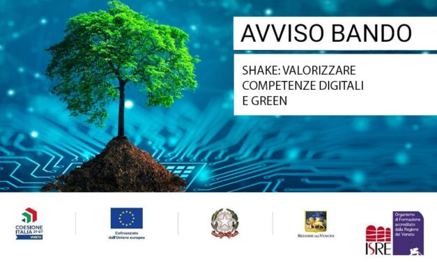 Progetto “SHAKE: VALORIZZARE COMPETENZE DIGITALI E GREEN”