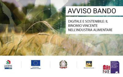 Progetto “DIGITALE E SOSTENIBILE: IL BINOMIO VINCENTE NELL’INDUSTRIA ALIMENTARE”