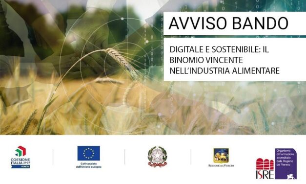 Progetto “DIGITALE E SOSTENIBILE: IL BINOMIO VINCENTE NELL’INDUSTRIA ALIMENTARE”