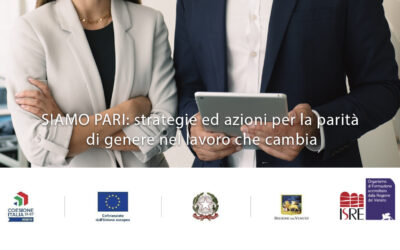 Finanziato dalla Regione Veneto il progetto “SIAMO PARI: strategie ed azioni per la parità di genere nel lavoro che cambia” – dicembre 2025
