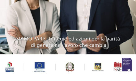 Finanziato dalla Regione Veneto il progetto “SIAMO PARI: strategie ed azioni per la parità di genere nel lavoro che cambia” – dicembre 2025